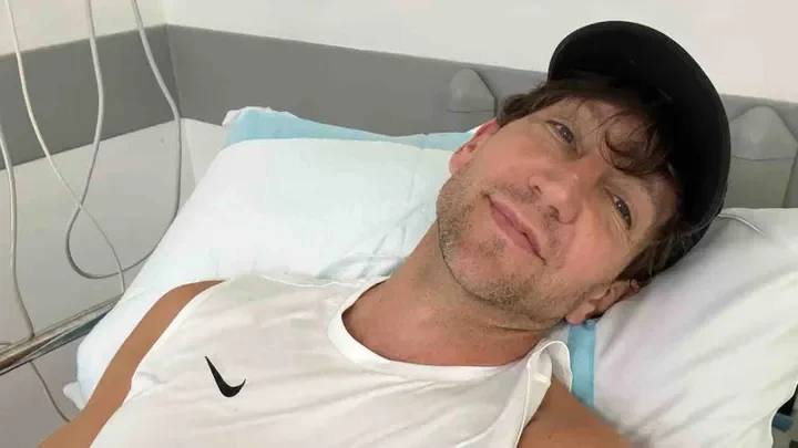 Ross receiving care in hospital